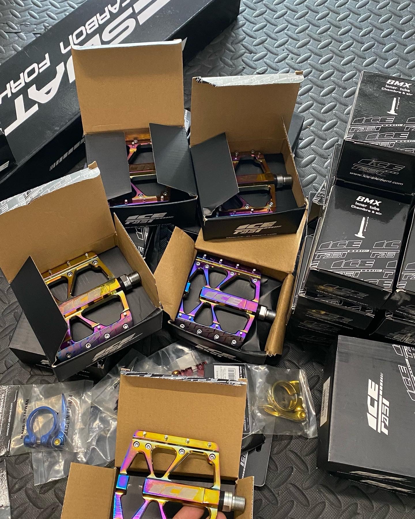 PEDALS ICE FAST FLAT