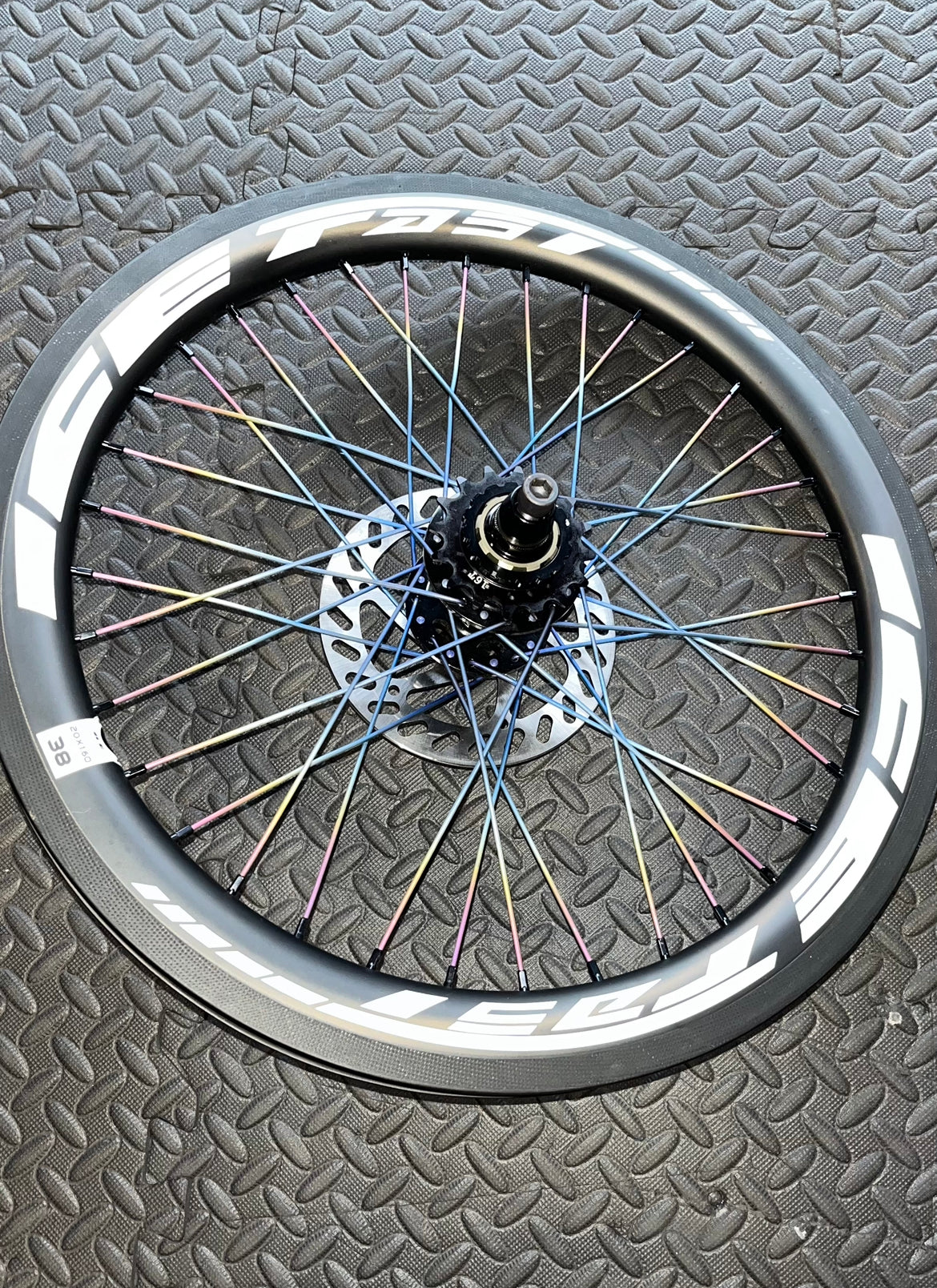 ICE FAST 38 Wheel set