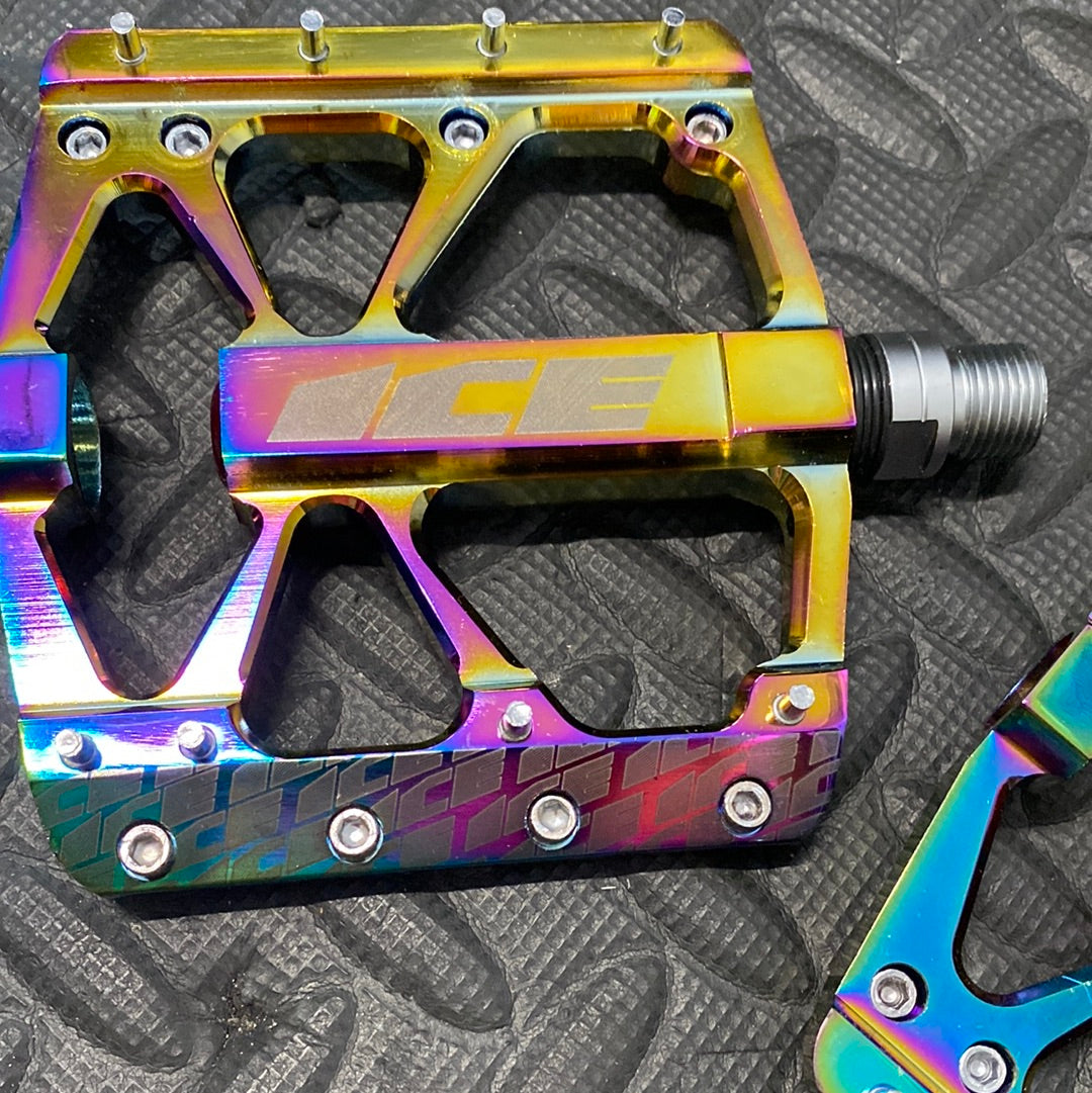 Oil slick outlet bmx pedals